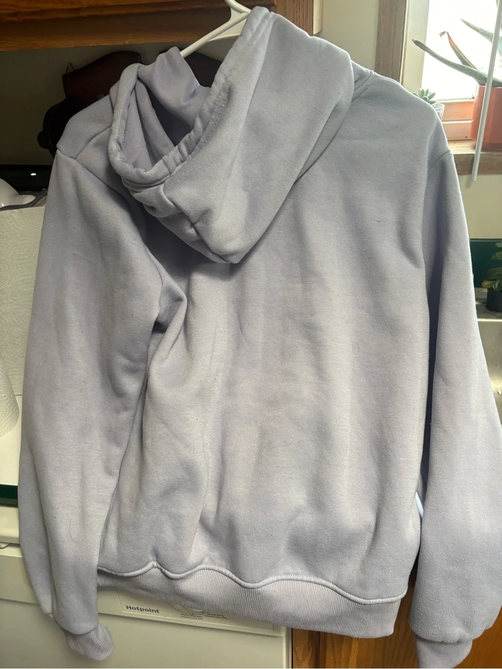 Nike Light Lavender Pullover Hoodie with Embroidered Swoosh